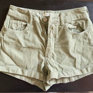 PacSun Women's Sage Corduroy Shorts